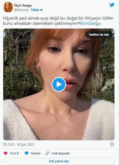 Elçin Sangu: Ne olursunuz yardımları alın, utanmayın