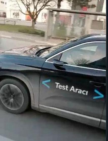 Toggun test araçları seyir halindeyken görüntülendi