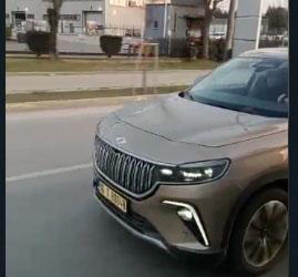 Toggun test araçları seyir halindeyken görüntülendi