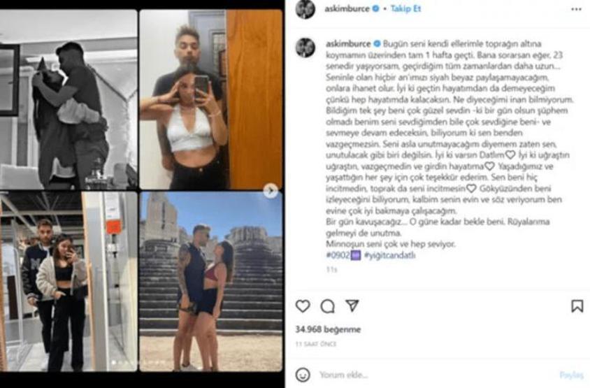 Depremde sevgilisini kaybeden Aşkım Burçe: Bir gün kavuşacağız, o güne kadar bekle beni
