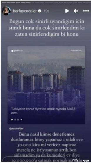Berfu Yenenler deprem fırsatçılarına isyan etti