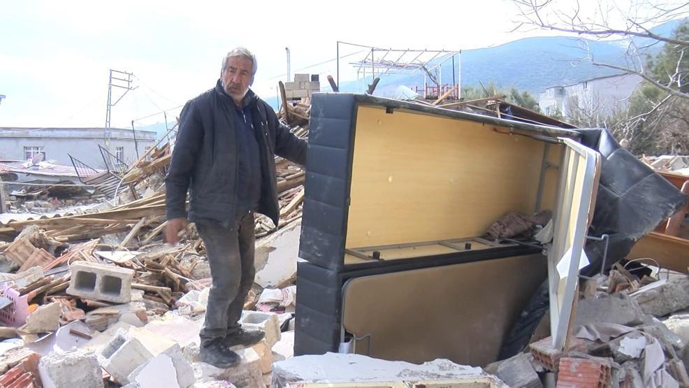 Fay hattı üzerine kurulu köy yerle bir oldu: Biz ölümü bekledik