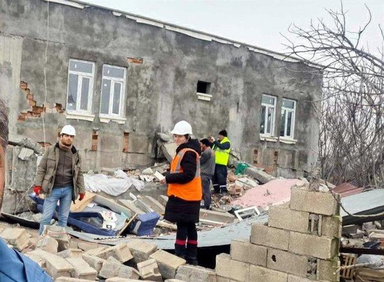Adıyamandaki binalar, betonda kullanılan büyük taşlar yüzünden göçmüş