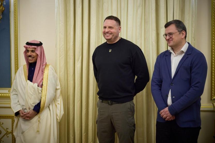 Suudi Arabistan Dışişleri Bakanı’ndan Ukrayna ziyareti