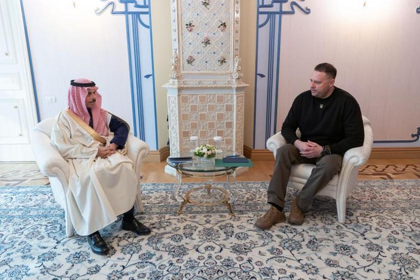 Suudi Arabistan Dışişleri Bakanı’ndan Ukrayna ziyareti