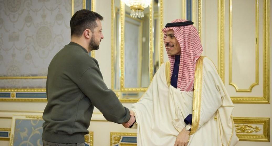 Suudi Arabistan Dışişleri Bakanı’ndan Ukrayna ziyareti