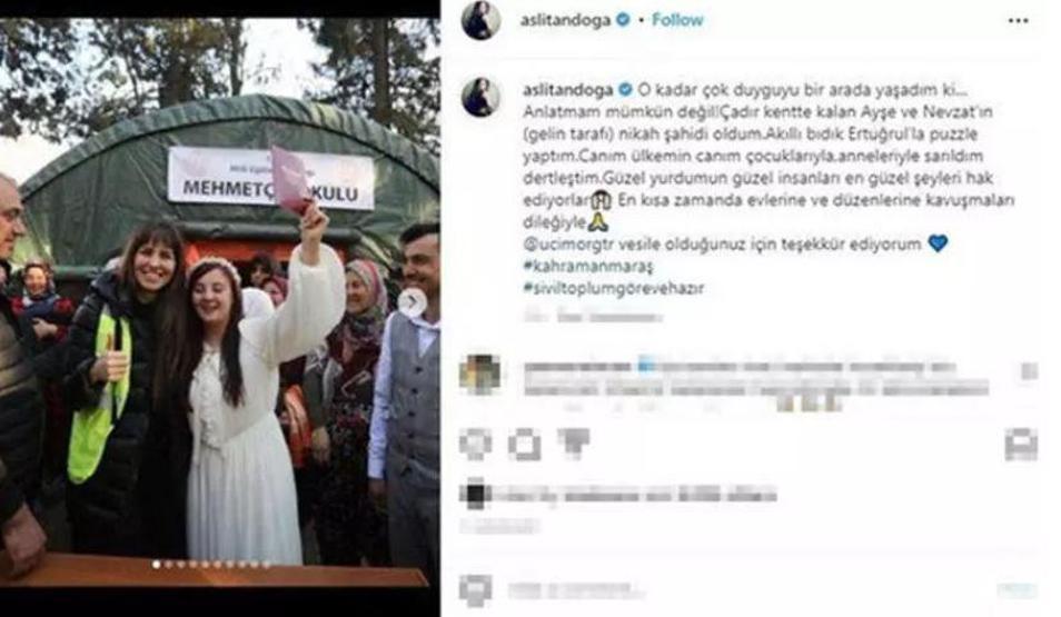 Nilperi Şahinkayadan anlamlı hareket