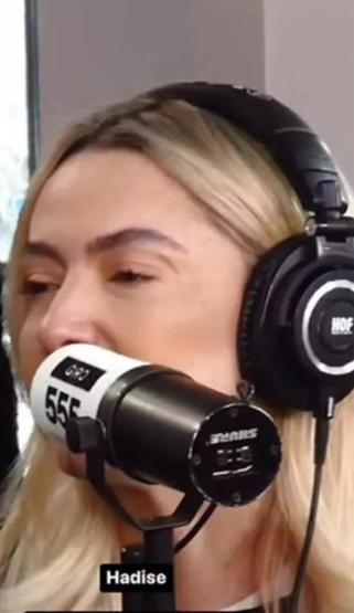 Hadise yardım kampanyasında şarkı söyledi
