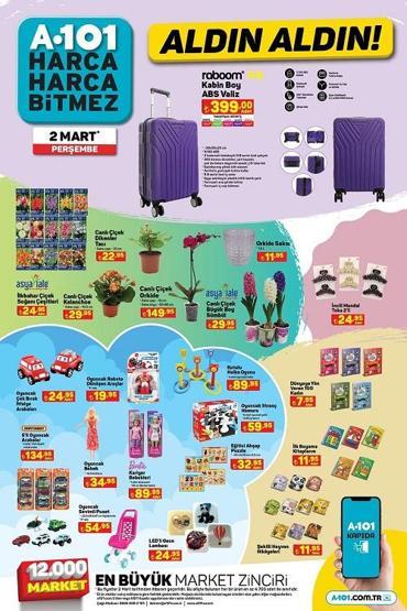 A101 aktüel ürünler kataloğu 2 Mart 2023 Yağsız Fritöz Air Freyer fiyatı...