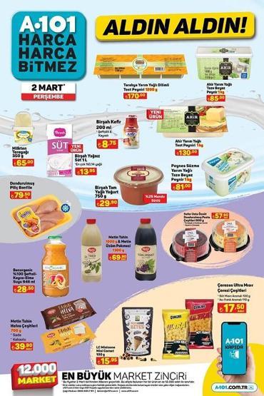 A101 aktüel ürünler kataloğu 2 Mart 2023 Yağsız Fritöz Air Freyer fiyatı...
