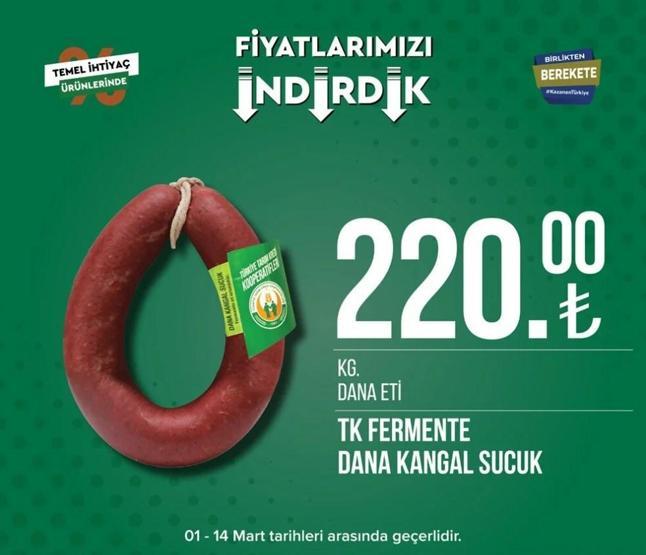Tarım Kredi İndirimli Market Ürünleri Kataloğu 13 - 14 Mart 2023