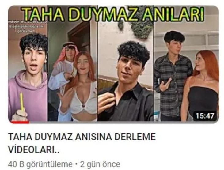 Taha Duymazın sosyal medya hesabından yapılan paylaşım tepki çekti