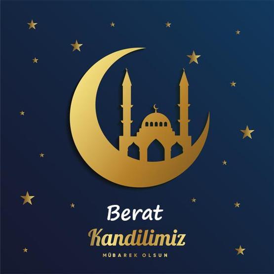 2024 resimli Berat Kandili mesajları, sözleri... Yazılı, kısa, resimli Berat Kandili hayırlı kandiller mesajları