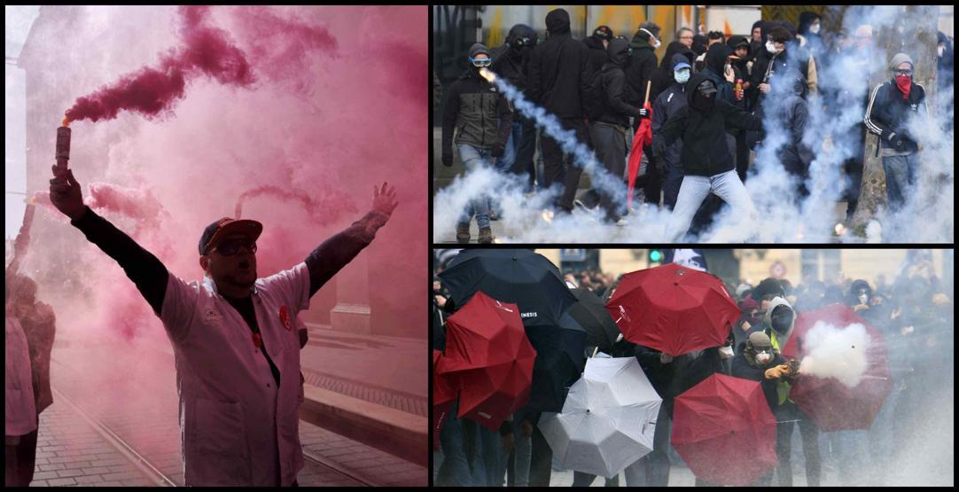 Fransada hayat durma noktasına geldi: Bugüne kadarki en yüksek katılım