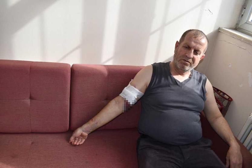Okul bahçesinde dehşeti yaşadılar Sahipsiz köpek öğretmen ve öğrenciye saldırdı