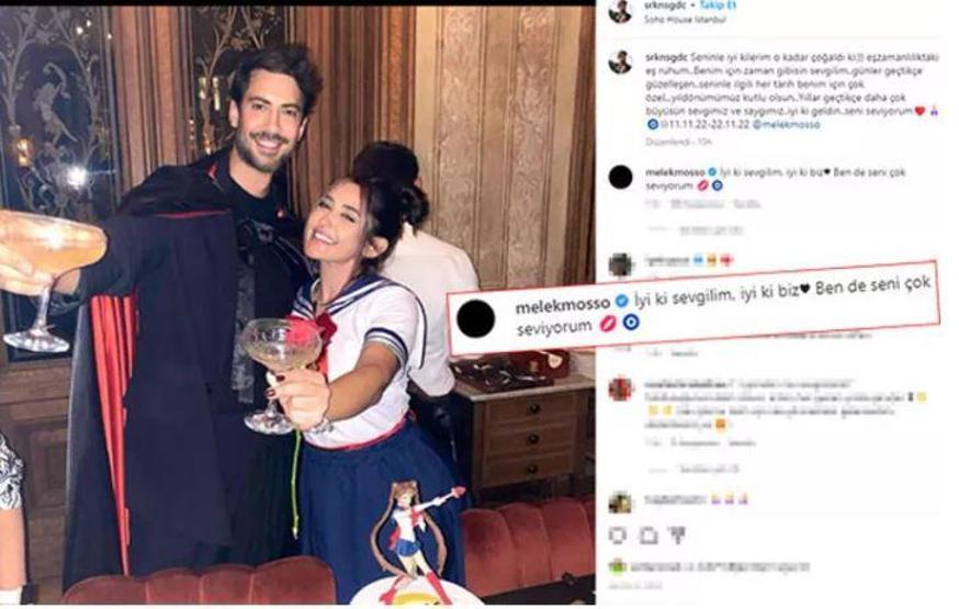 Melek Mossodan evlilik yolunda ilk adım