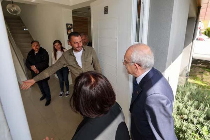 CHP Genel Başkanı ve Cumhurbaşkanı Adayı Kılıçdaroğlu, eşi Selvi Kılıçdaroğlu ile KKTC’de