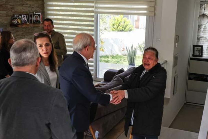 CHP Genel Başkanı ve Cumhurbaşkanı Adayı Kılıçdaroğlu, eşi Selvi Kılıçdaroğlu ile KKTC’de