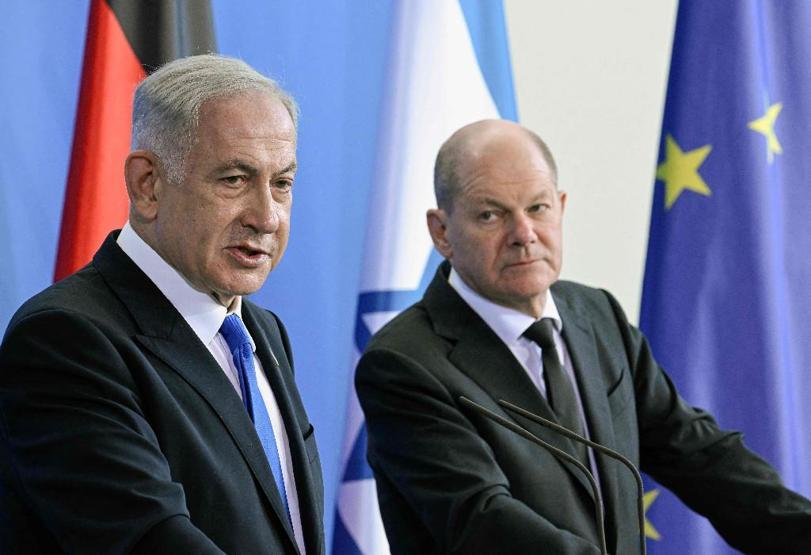 Netanyahunun protestolar eşliğindeki Berlin ziyareti