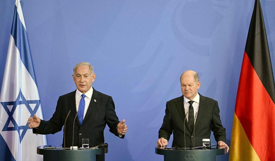 Netanyahunun protestolar eşliğindeki Berlin ziyareti