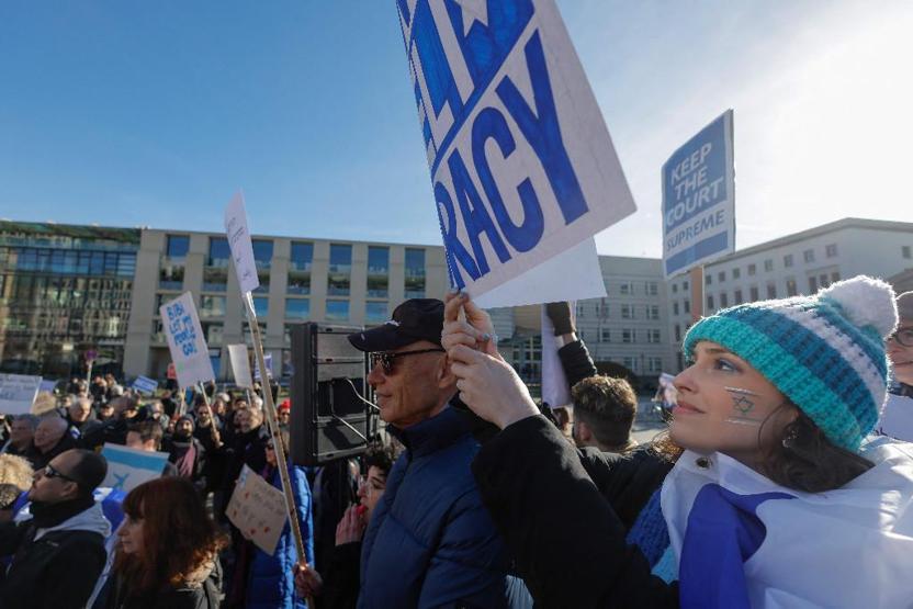Netanyahunun protestolar eşliğindeki Berlin ziyareti