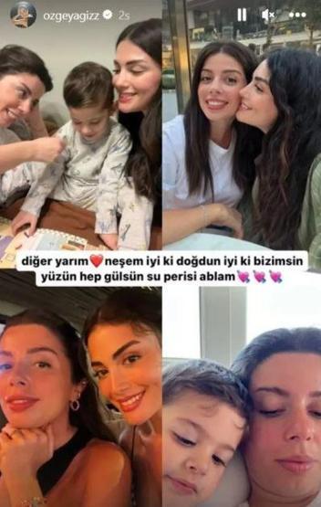 Özge Yağızın ablasını görenler şaştı kaldı