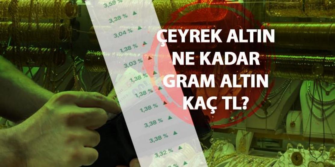 Ons altın son durum Gram altın kaç TL, çeyrek altın ne kadar 22 Mart 2023 canlı altın fiyatları