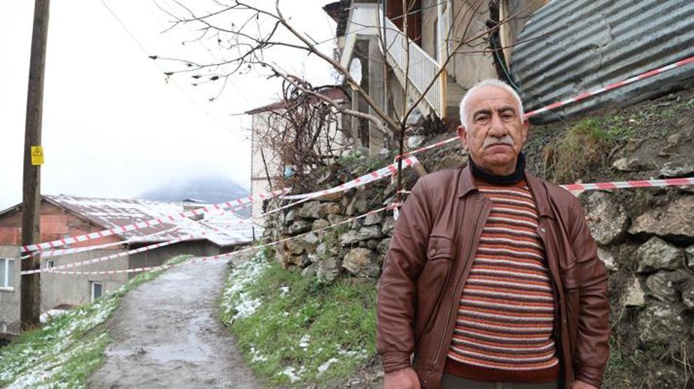 Yağış sonrası büyük panik 3 ev tahliye edildi