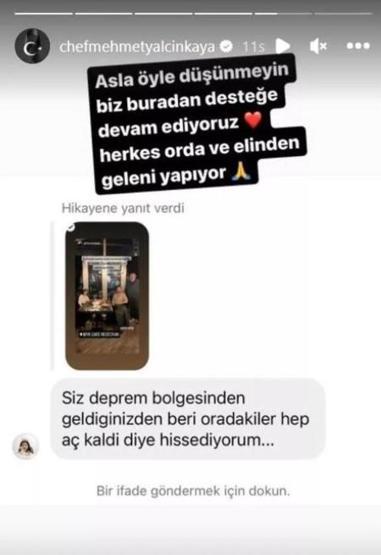 Mehmet Yalçınkaya: Desteğe devam ediyoruz
