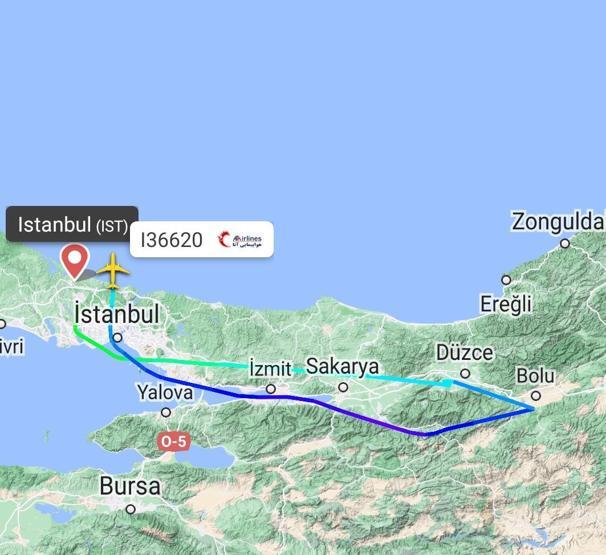 Havada büyük panik İstanbul Havalimanına acil iniş yaptı
