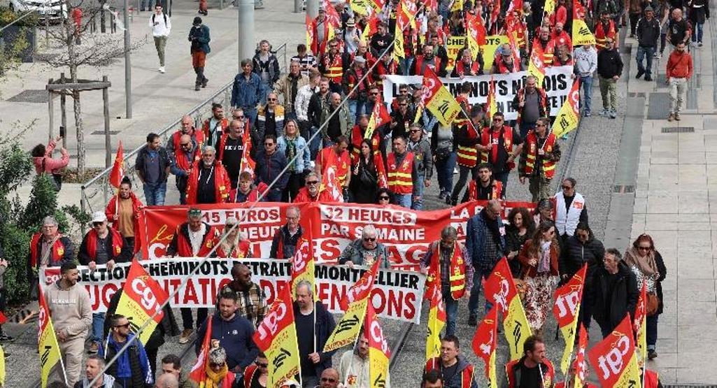 Fransada işçiler bugün genel greve gidiyor