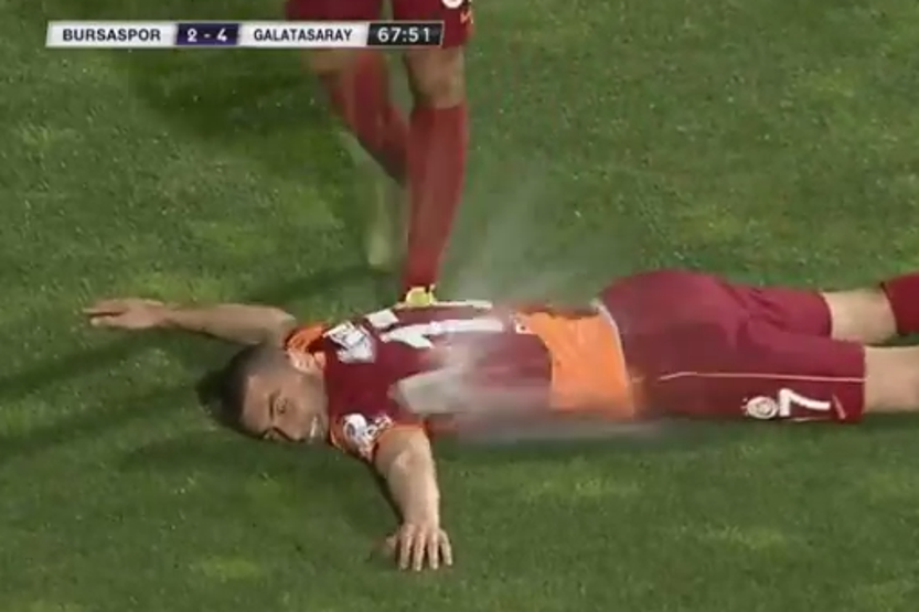 Futbol sahalarının en ilginç anları