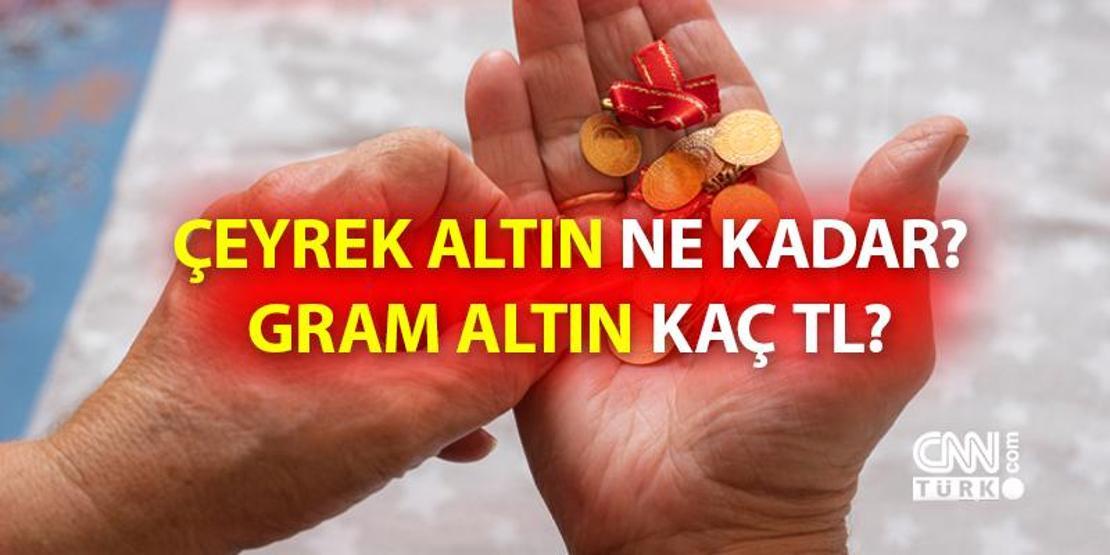 Bugün çeyrek altın ne kadar, gram altın kaç TL Cumhuriyet altını fiyatları 27 Mart 2023