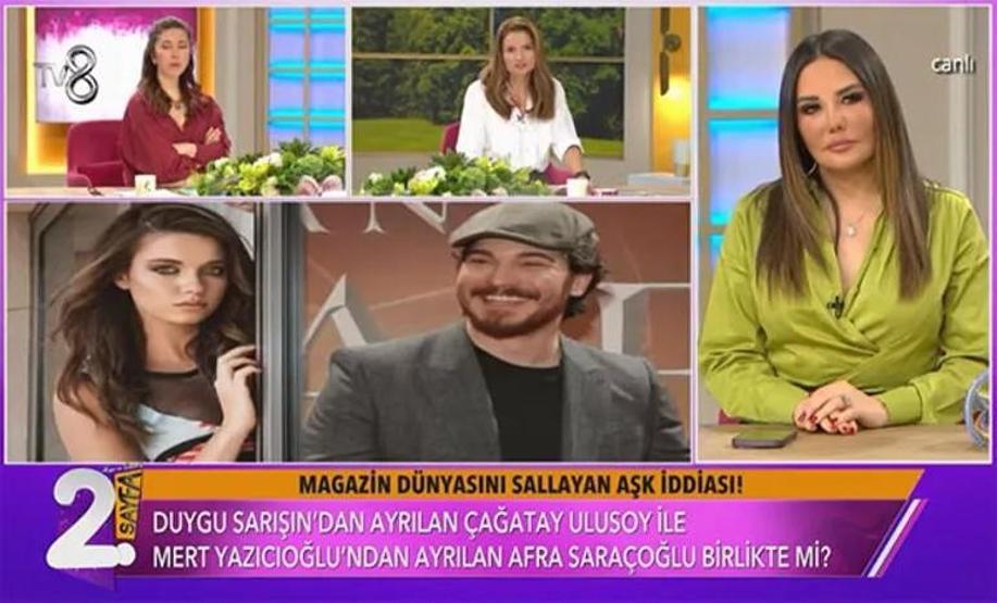 Afra Saraçoğlu ile Çağatay Ulusoy aşk mı yaşıyor