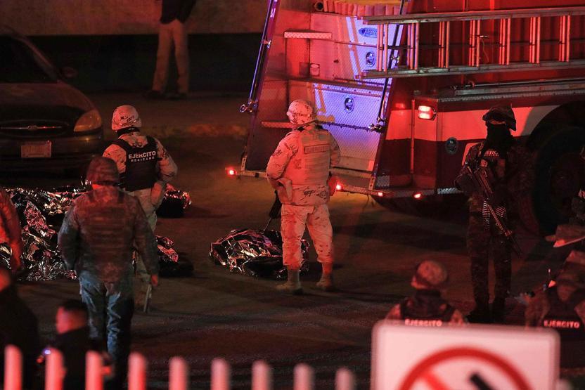 Meksikada göçmenlerin kaldığı tesiste yangın: 39 ölü, 40 yaralı
