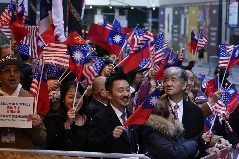 Bir yanda destek, diğer yanda protesto: Tayvan lideri New Yorkta böyle karşılandı