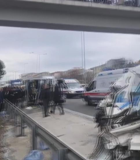 Silivride zincirleme kaza: çok sayıda yaralı var
