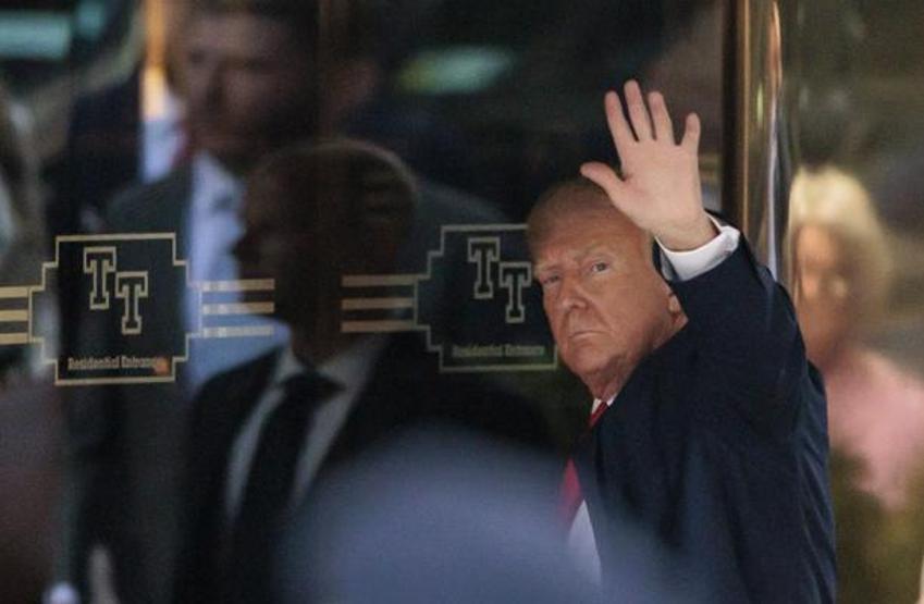 Trump, yarın hakim karşısına çıkmak üzere New York’ta