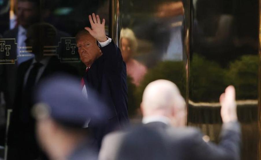Trump, yarın hakim karşısına çıkmak üzere New York’ta
