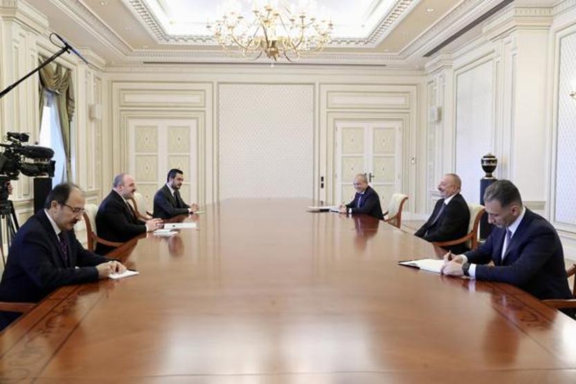 Azerbaycan Cumhurbaşkanı Aliyev de Toggu teslim aldı