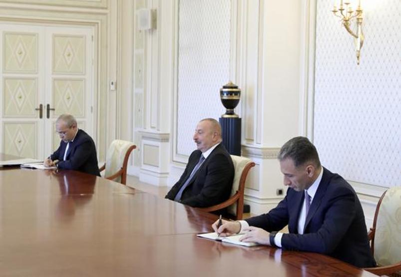 Azerbaycan Cumhurbaşkanı Aliyev de Toggu teslim aldı