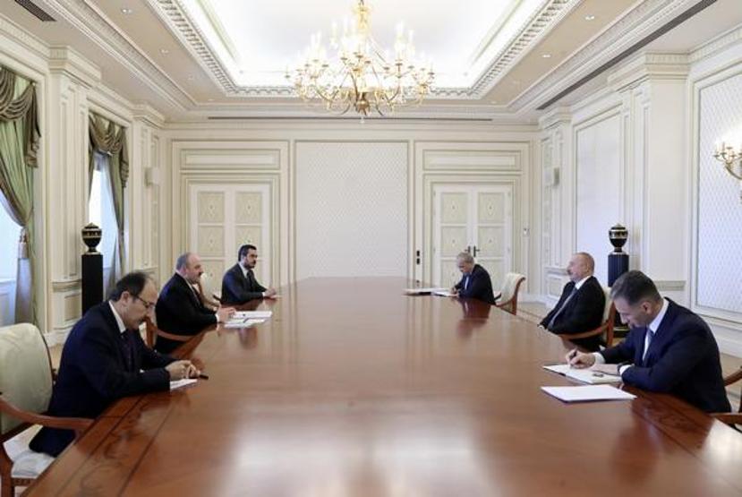 Azerbaycan Cumhurbaşkanı Aliyev de Toggu teslim aldı