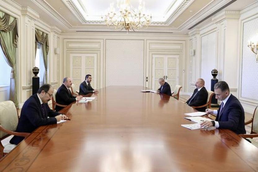Azerbaycan Cumhurbaşkanı Aliyev de Toggu teslim aldı
