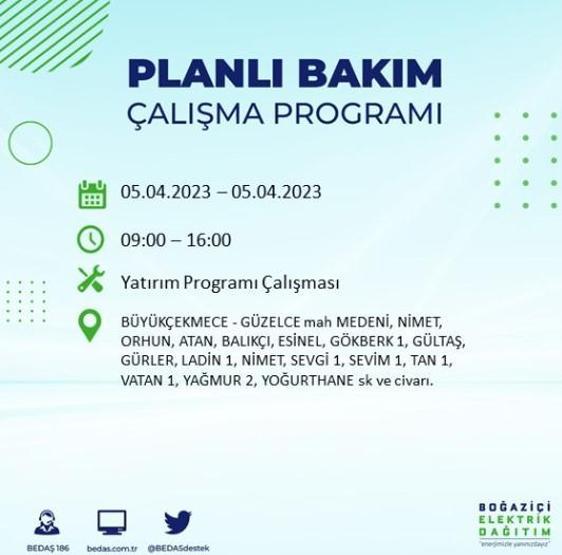 Açıklama geldi İstanbulda elektrikler ne zaman gelecek BEDAŞ elektrik kesintisi sorgulama