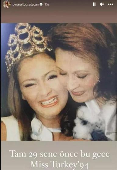 Pınar Altuğ paylaştı, beğeni yağdı: Tam 29 sene önce bu gece