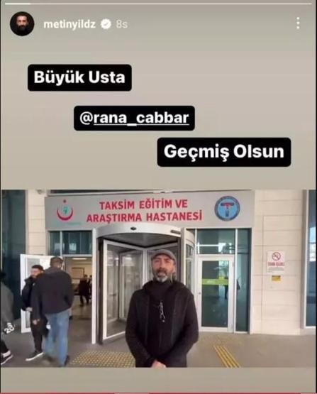 Aşk-ı Memnunun Süleyman Efendisi Rana Cabbar hastaneye kaldırıldı
