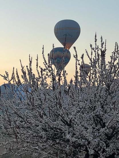 Kapadokya’yı 18 bin turist gökyüzünden izledi