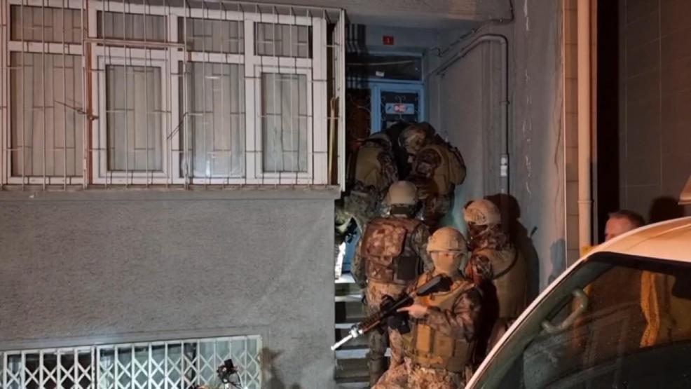 İstanbulda zehir tacirlerine şafak vakti operasyon