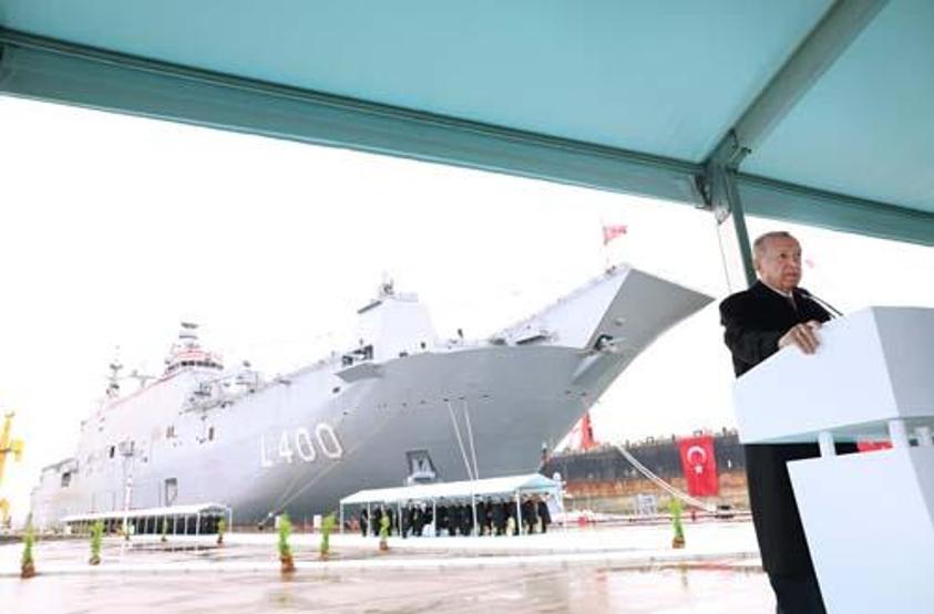 TCG Anadolu dünyada manşet: Türkiye ezber bozdu