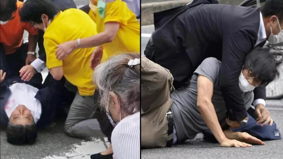 Son dakika:Japonya Başbakanı Kişidanın ziyaretinde patlama sesi
